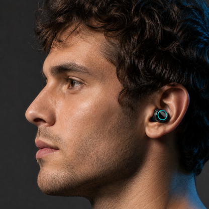 M25 Wireless Gaming Earbuds – Bluetooth Touch Control Earphones with LED Display Charging Case