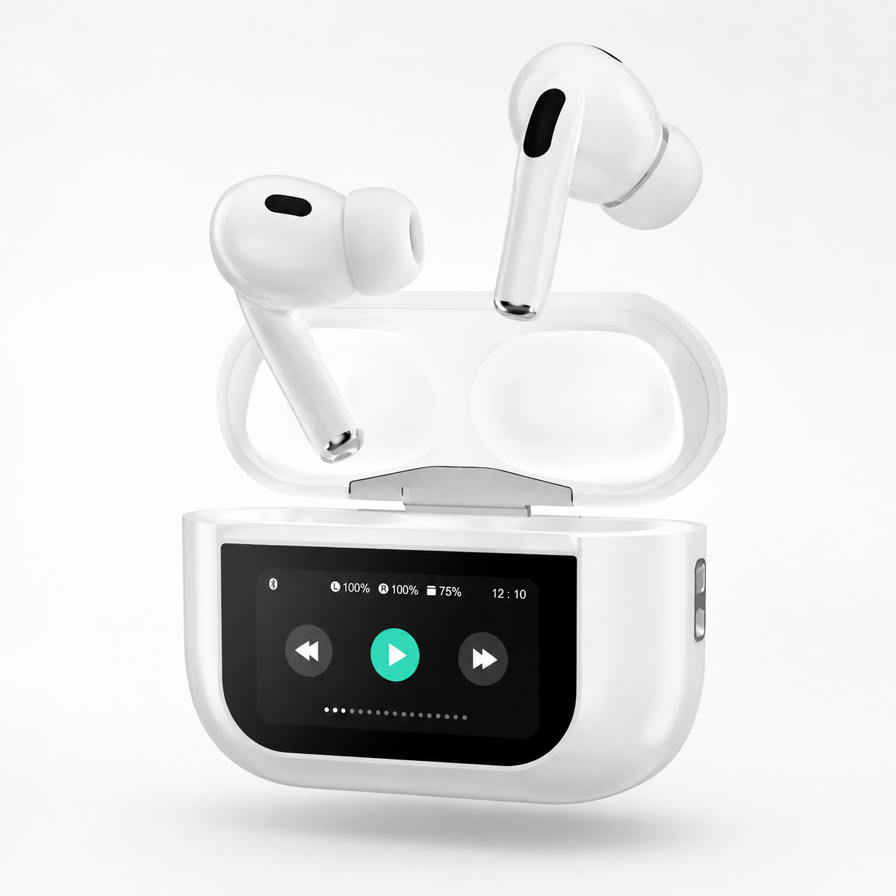 A9 ANC ENC Wireless Earbuds with Touchscreen Charging Case – Bluetooth Earbuds for Android & iOS