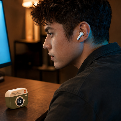 X73 TWS Wireless Earbuds Game Box Edition – LED Battery Display Wireless Earphones