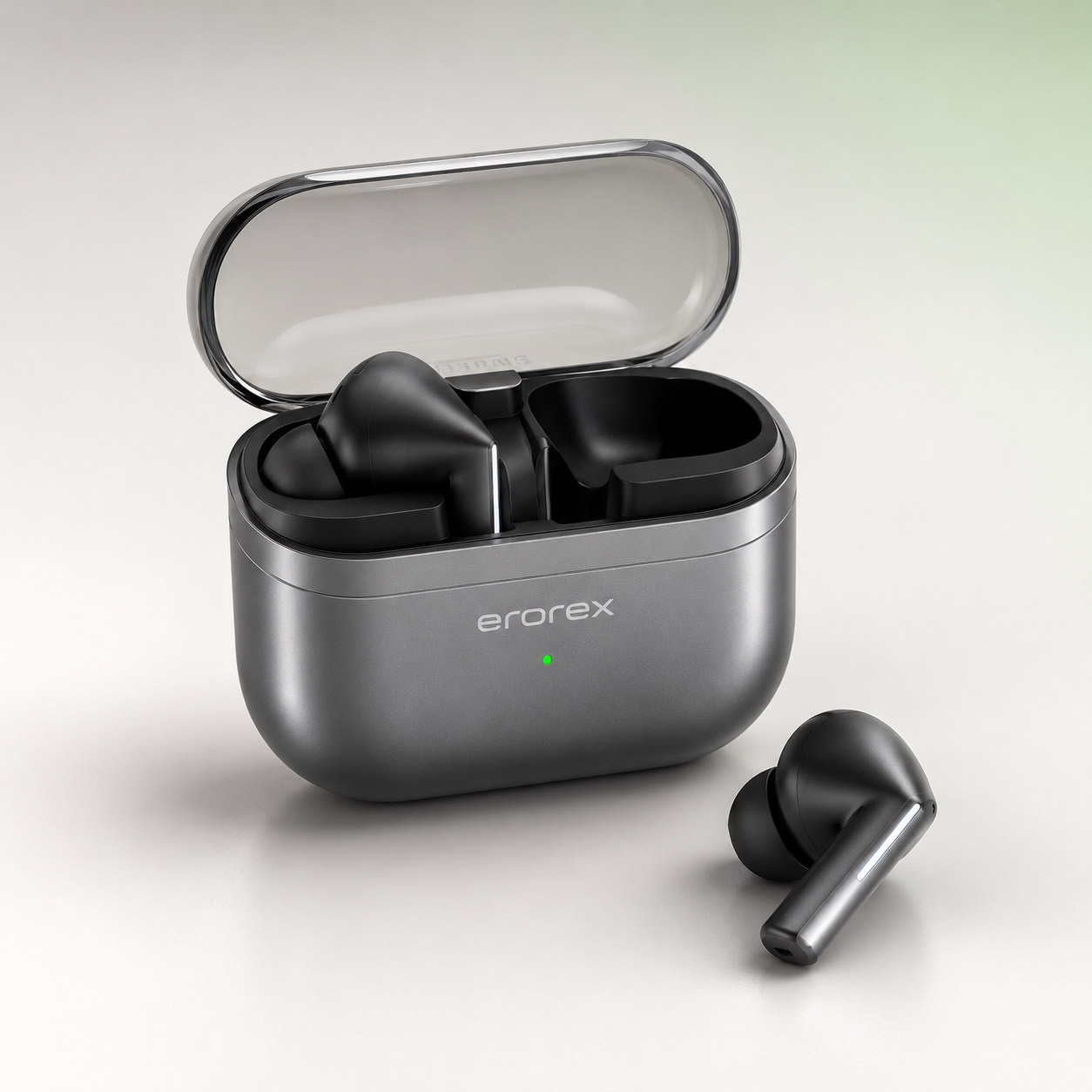 Erorex E-5 Pro TWS Wireless Earbuds – Bluetooth 5.3, ENC Noise Cancellation & Touch Control
