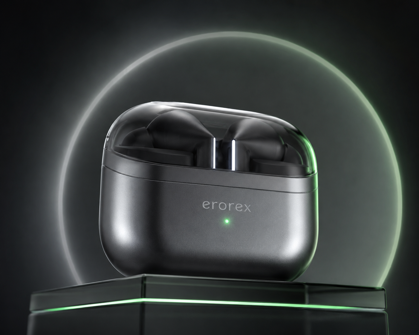 Erorex E-5 Pro TWS Wireless Earbuds – Bluetooth 5.3, ENC Noise Cancellation & Touch Control
