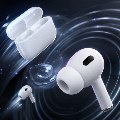 Pro 2 TWS Wireless Earbuds – Bluetooth 5.3 Noise Reduction Earphones with Charging Case