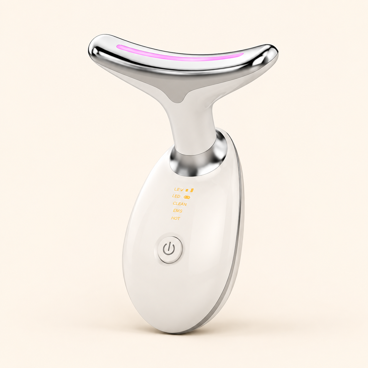 Rechargeable Face & Neck Massager Anti-Wrinkle with 3 Modes 45°C