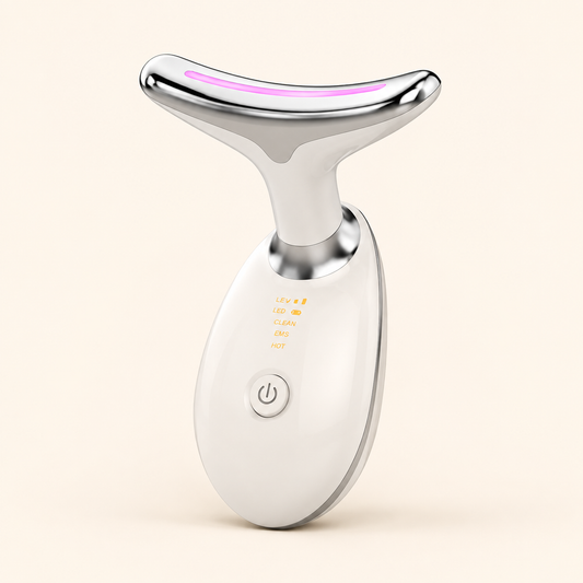 Rechargeable Face & Neck Massager Anti-Wrinkle with 3 Modes 45°C