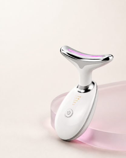 Rechargeable Face & Neck Massager Anti-Wrinkle with 3 Modes 45°C