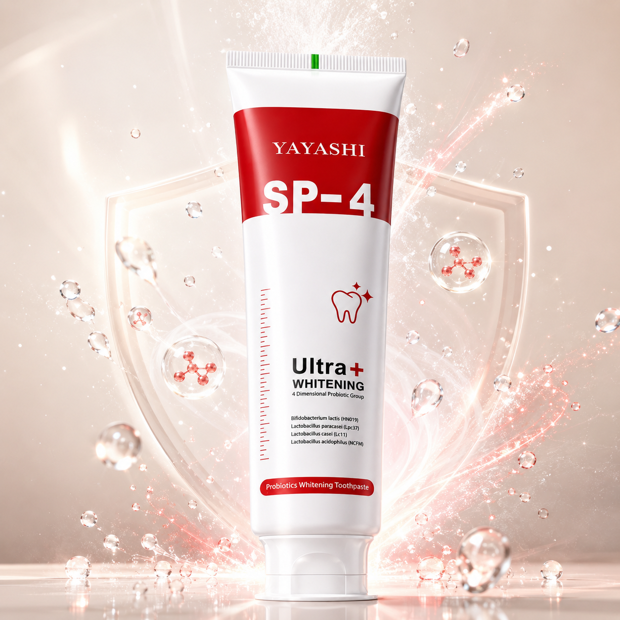 Yayashi SP-4 Ultra Whitening Toothpaste 150ml – Probiotic Surface Stain Remover for Bright Teeth