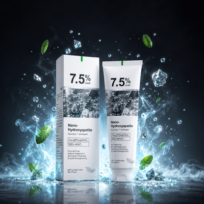 Holydeer 7.5% nHAP Nano-Hydroxyapatite Toothpaste 120g – Fluoride-Free Sensitivity & Whitening Care