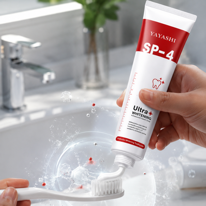 Yayashi SP-4 Ultra Whitening Toothpaste 150ml – Probiotic Surface Stain Remover for Bright Teeth